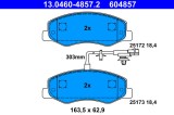 ATE 13.0460-4857.2 set placute frana,frana disc