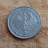 C50 - Moneda foarte veche - Germania - 2 marci - 1975 litera D, Europa
