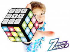 Cub Rubik interactiv , 7 Moduri de Joc, Led-uri Multicolore foto
