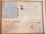 Lot 4 documente din anii 1930 p&acirc;nă &icirc;n 1960