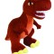 Jucarie Plus Muzicala Jemini Cu Lumini 25cm Dinozaur - T-Rex