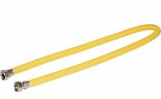 Racord extensibil din inox pentru gaz 1/2&amp;#039; - FF 50 - 100 cm foto