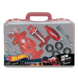 Cumpara ieftin Set de asamblare masinuta, Racing Box, Hot Wheels, 15 piese, HW225