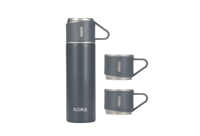 Termos Zilan ZLN0745 din inox, capacitate 500ml, 3 capace care pot fi folosite pe post de cana foto
