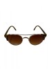Ochelari de soare dama, Animal print, Metal, Maro, Oem