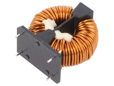Inductor bobinat THT 9,9mH 7A foto