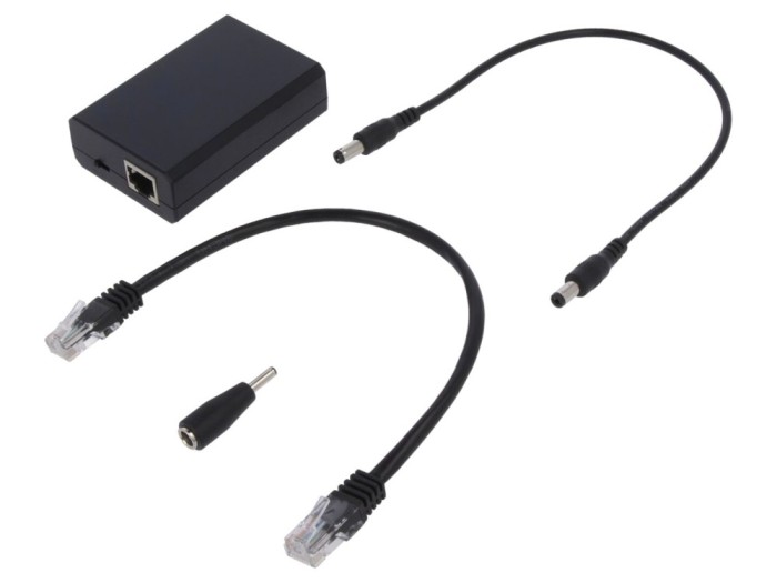 Splitter PoE 1000Mbps 24W