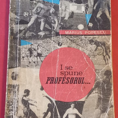 Carte fotbal - "I se spune Profesorul..." Constantin (Steaua Bucuresti)