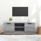 vidaXL Comodă TV, gri sonoma, 102x35x36,5 cm, lemn prelucrat