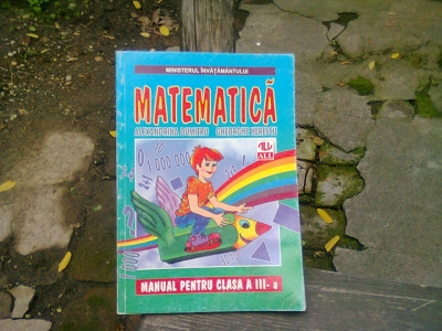 MATEMATICA CLS. A III-A - ALEXANDRINA DUMITRU foto