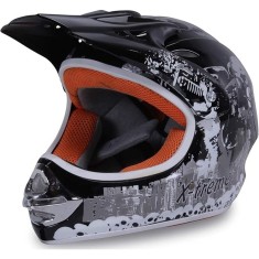 Casca cross/atv copii Action negru marime XL
