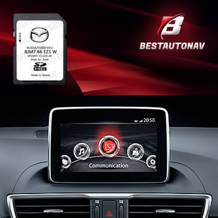Card navigatie Original Mazda MZD Connect BJM7-66-EZ1W Europa 2024