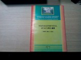 MANAGEMENTUL AFACERILOR - Note de Curs - 2007, 91 p.