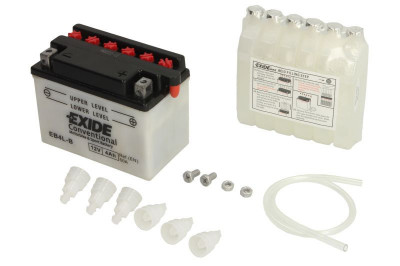 Baterie Moto Exide Conventional Motorbike &amp;amp;amp; Sport Battery 4Ah 50A 12V EB4L-B foto