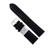 Curea de Ceas din Piele Naturală Neagră Nagata - 11 Lățimi (10-30mm) -