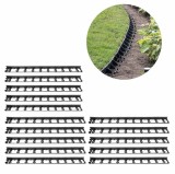 Set 20 margini de gazon din plastic 20m