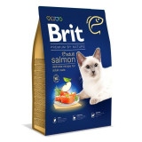 Cumpara ieftin Brit Premium by Nature Cat Adult Salmon, 8 kg
