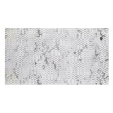 Covor Baie Antiderapant Bej Marble 39x70 cm PVC Oem