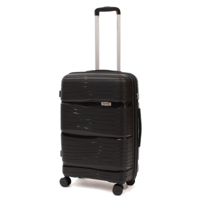 Troler Waves, Negru, 66X43X26 cm ComfortTravel Luggage foto