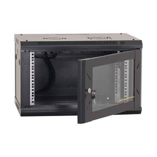 Rack perete 6U 19&#039; 600x600, negru - ASYTECH Networking ASY-6U-6060W SafetyGuard Surveillance