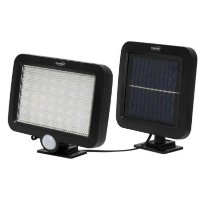 Reflector solar LED alb rece 10000K cu senzor de miscare IP44 HOME FLP250SOLAR foto