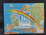 Romania 1982 - Colita C.S.C.E. MNH