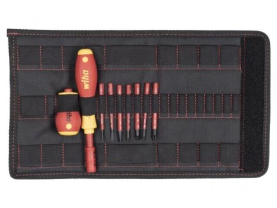 Kit Șurubelnițe Izolate 1kVAC slimVario 8 Bucăți Geantă foto