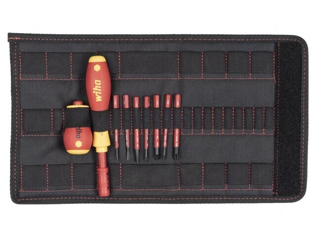 Kit Șurubelnițe Izolate 1kVAC slimVario 8 Bucăți Geantă