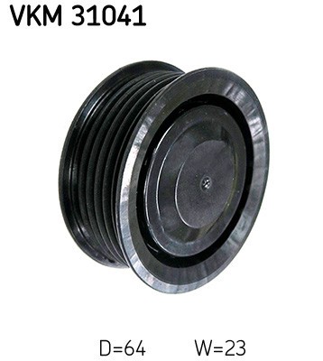 SKF VKM 31041 Rola ghidare/conducere, curea transmisie foto