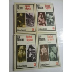 RAZBOI SI PACE ( 4 VOL ) - LEV TOLSTOI