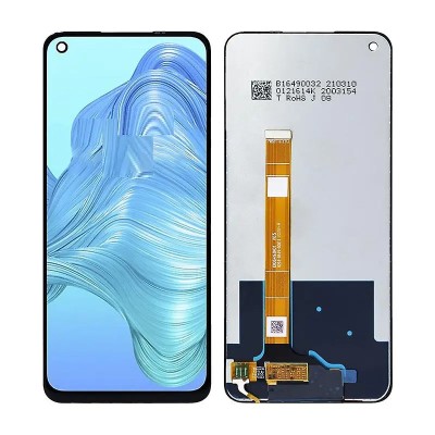 Display Oppo A73 5G Cu Touchscreen Negru foto