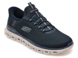 Cumpara ieftin Pantofi sport SKECHERS bleumarin, GLIDE-STEP, din material textil