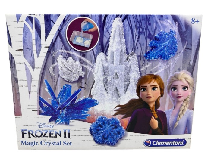 Set Frozen 2 Magic Crystal Set Clementoni 8+ Experimente cu Cristale