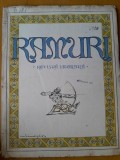 Revista Literară Ramuri nr. 1/1928, 48 pagini, copertă broșată - Colecție