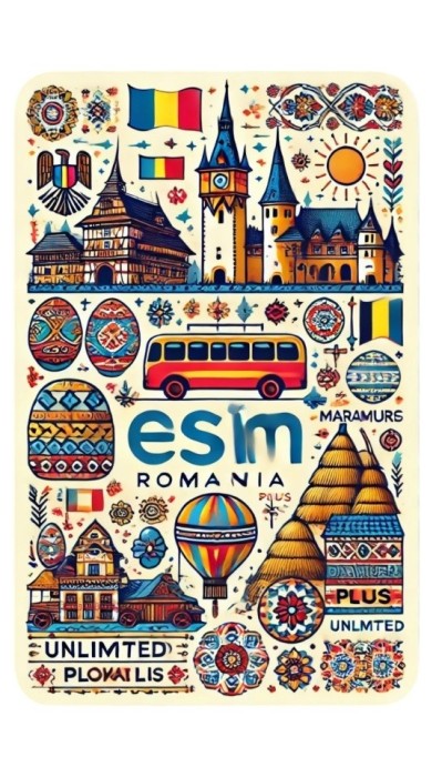 eSIM Romania, Unlimited Plus, 30 Days