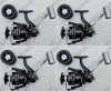 SET Mulinete SAIMINO Super X6000 capacitate 0,40/220 metri crap și somn., Spinning, Baracuda
