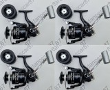 SET Mulinete SAIMINO Super X6000 capacitate 0,40/220 metri crap și somn., Spinning, Baracuda