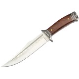Cumpara ieftin Cutit de vanatoare IdeallStore&reg;, Elvish Legacy, otel inoxidabil, 31 cm, maro, teaca inclusa