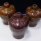 TREI VASE DIN CERAMICA GLAZURATA CHINA SEC 20