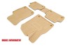 Covorase Auto Cauciuc Tavita Bej Audi Q5 II (2017-2024) ALM - Set Complet, Protectie Integrala Podea