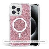 Husa pentru Samsung Galaxy A26 5G - Techsuit Sparkly Glitter - Pink