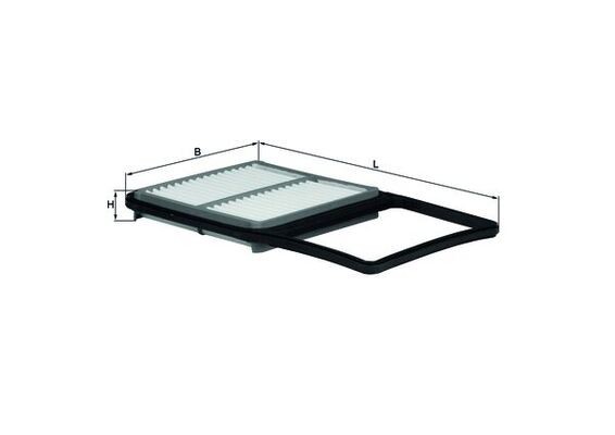 MAHLE LX 2678 Filtru aer