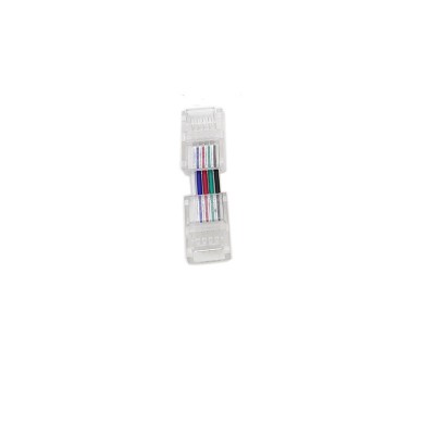 Conector LED Strip drept, 4 pini, 10mm foto