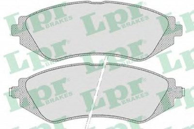 Set placute frana,frana disc DAEWOO NUBIRA Break (KLAJ) (1997 - 2016) LPR 05P682 foto