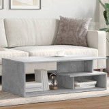Cumpara ieftin Măsuță de cafea, gri beton, 102x55x35 cm, lemn prelucrat