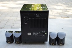 Subwoofer Activ Teufel K 300 SW si 4 sateliti K 30 FR foto