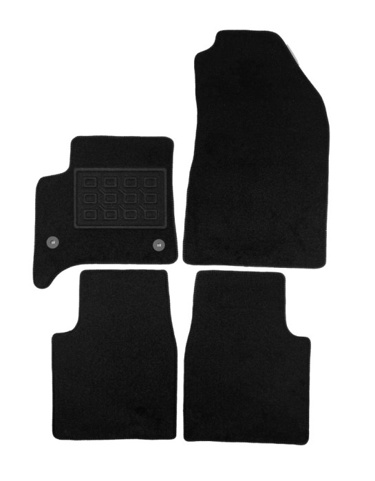 Set covorase auto mocheta Opel Frontera 2025-&amp;gt; Mhev / Citroen C3 Aircross 2025-&amp;gt; Mhev 2025-&amp;gt;, Negru, 4 buc. AutoDrive ProParts