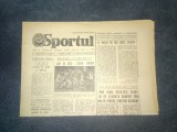 ZIARUL SPORTUL 10 NOIEMBRIE 1982