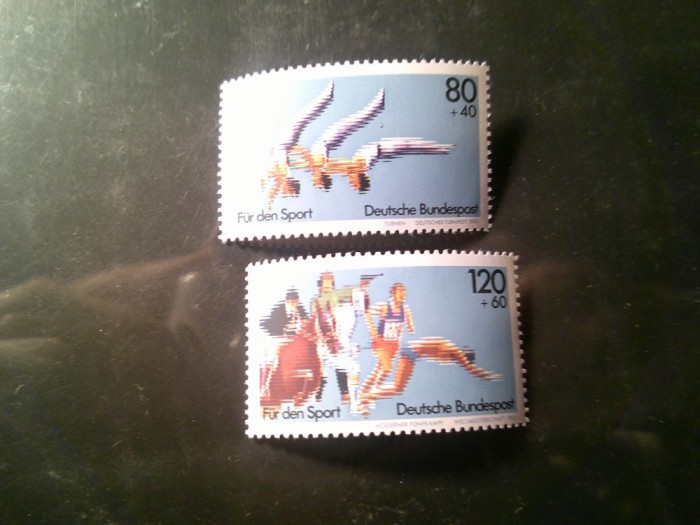 Serie RFG 1983 = Sport , 2 valori