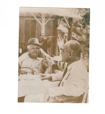 Fotografie originala, Mihail Sadoveanu si Grigore T. Popa foto